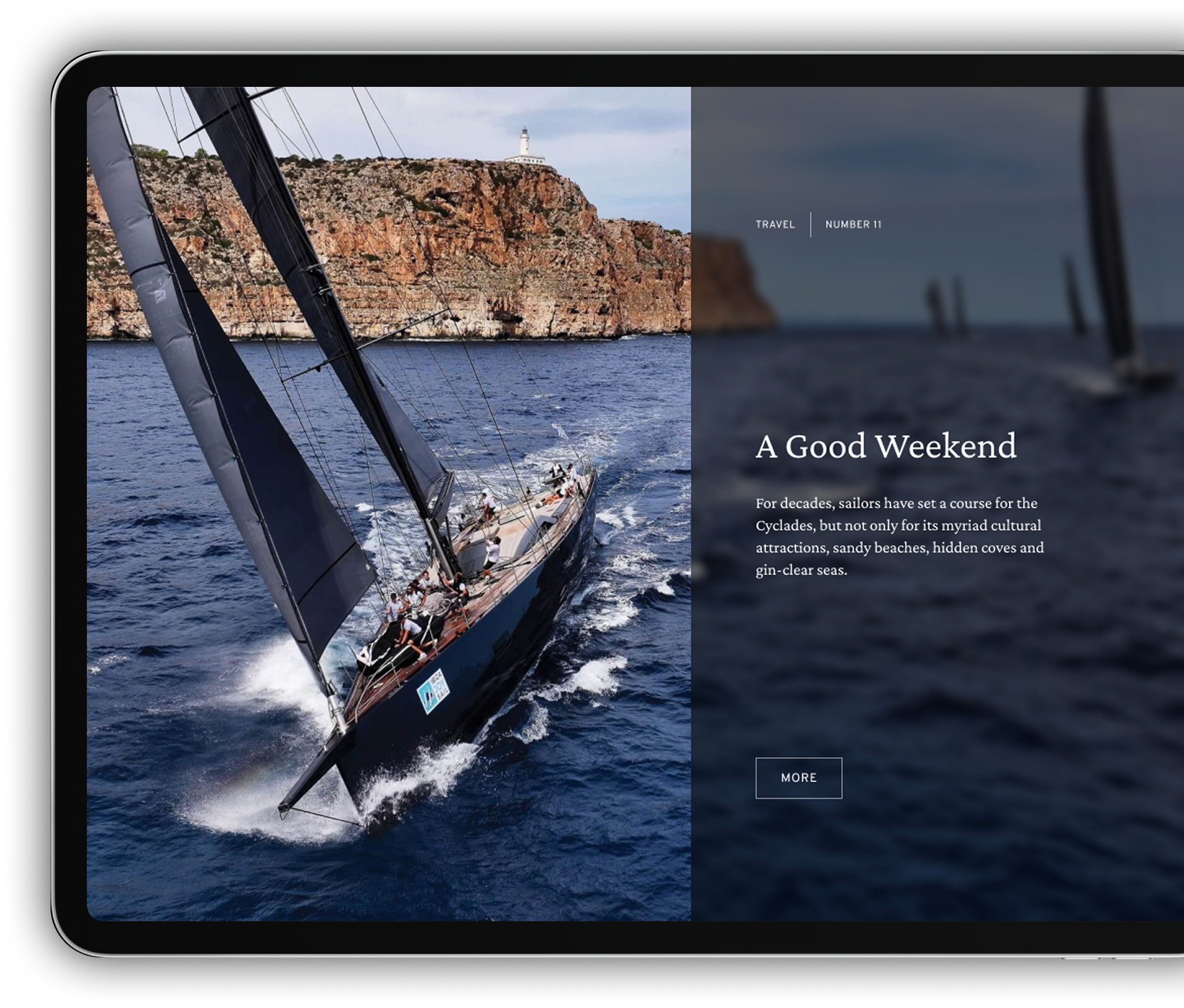 Tablet preview